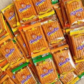 Sỉ bịch 60 gói snack sườn dê nướng Hằng Đại dai ngon