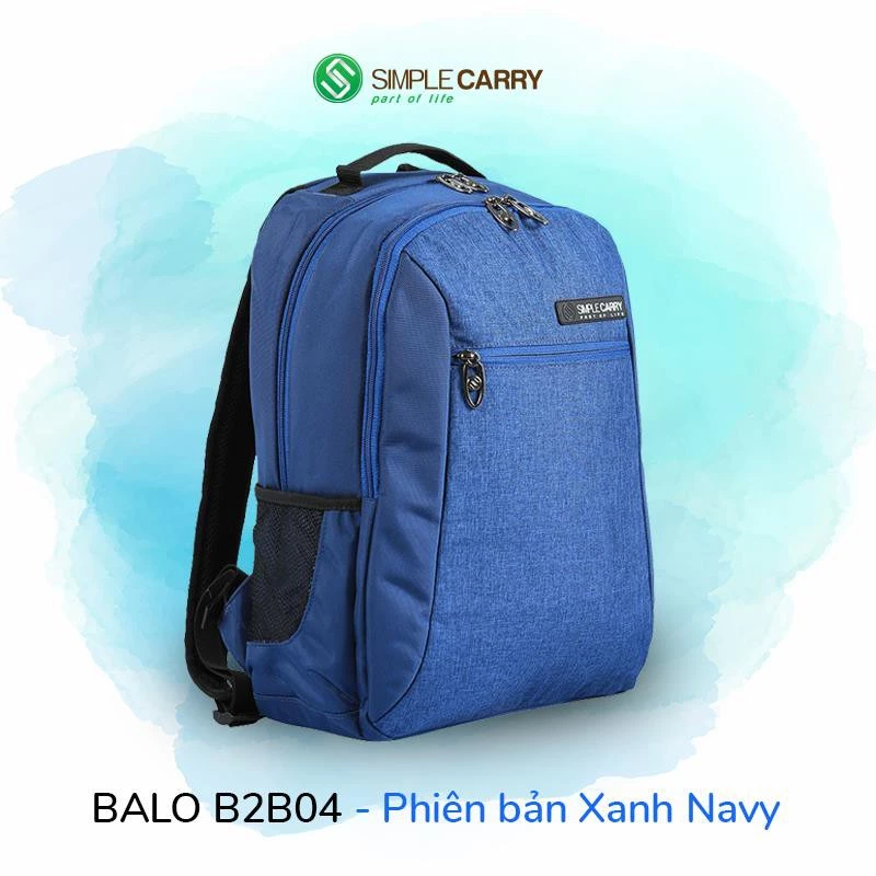 [CHÍNH HÃNG] Balo Laptop Thời Trang Công Sở Simple Carry B2B04 - ShineHouse