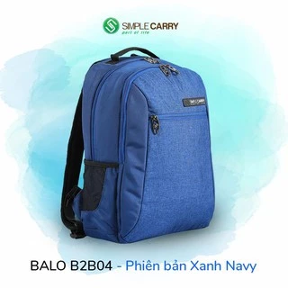 [CHÍNH HÃNG] Balo Laptop Thời Trang Công Sở Simple Carry B2B04 - ShineHouse