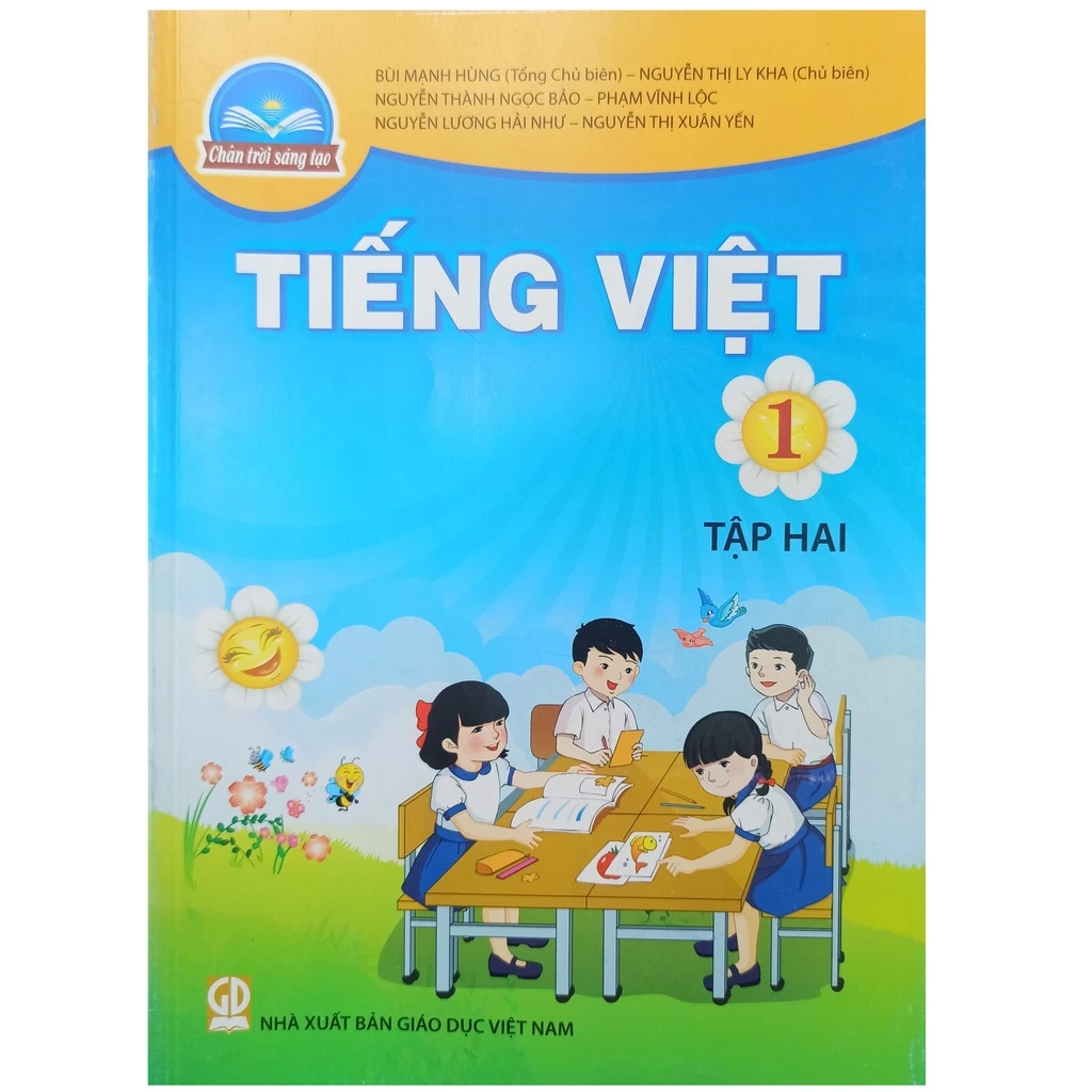 Sách - Combo 3 cuốn Tiếng Việt lớp 1 tập 2 SGK+SBT (Chân trời sáng tạo)