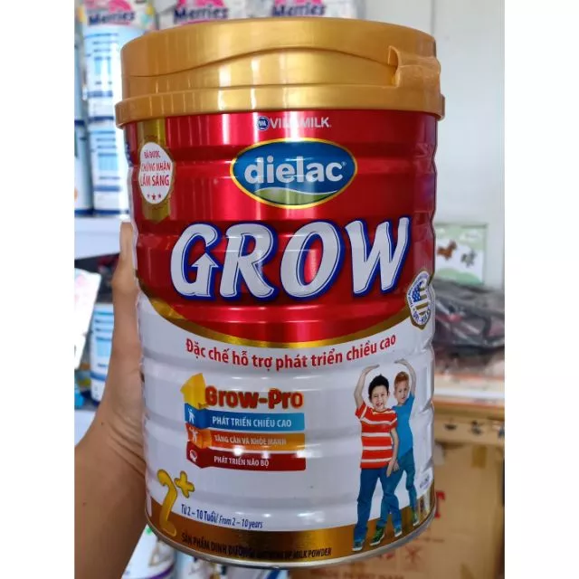 Sữa Dielac Grow 2+ 900g cho trẻ từ 2-10 tuổi date 2022