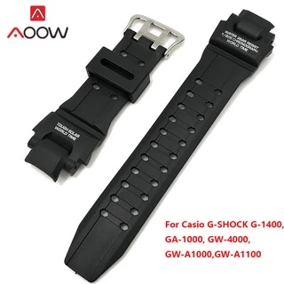 Dây Đeo Silicone Thay Thế Cho Đồng Hồ Casio G-Shock GA-1000 /1100 GW-4000 /A1100 G-1400
