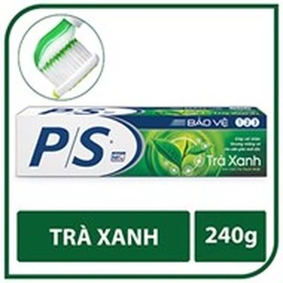 Kem đánh răng P/S bảo vệ 123 Trà Xanh 240g