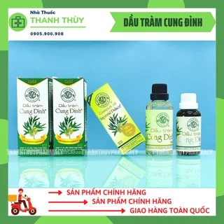 Dầu Tràm Cung Đình Huế [Chai 30ml-50ml] Phòng Chống Cảm Lạnh, Giữ Ấm Cơ Thể,Phòng Và Làm Giảm Các Vết Côn Trùng Cắn