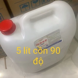 Cồn 96 độ dùng để rửa tay-cắt kính (5 lít cồn methanol,)