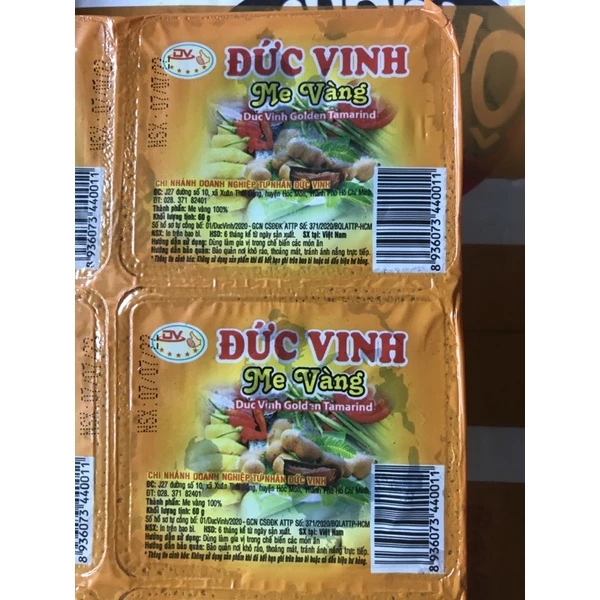 Me vàng chua dùng nấu canh chua hộp 60g