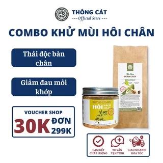 Khử mùi hôi chân với thảo mộc Đông y Thông Cát HCM - Hết hôi chân, ra mồ hôi tay chân tác dụng nhanh chóng khi sử dụng