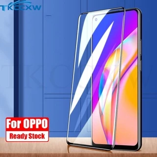 Kính Cường Lực Bảo Vệ Toàn Màn Hình Cho OPPO Reno 3 4 Pro 4F 5F 4 5 Lite 5Z Find X2 X3 Lite X2 X3 Neo