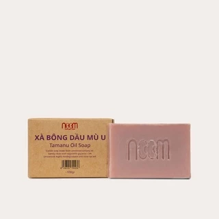 Xà Bông Dầu Mù U Noom, (Tamanu Oil Soap), xà bông tự nhiên, không hoá chất