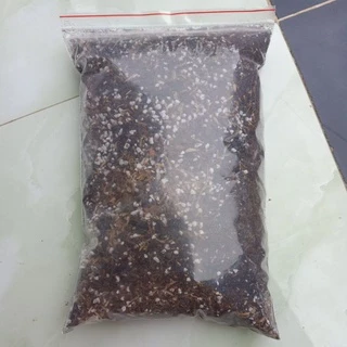 1kg Đất trồng sen đá, hoa hồng, xương rồng, dâu tây.