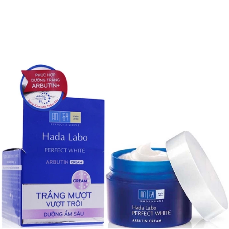 Kem dưỡng ẩm trắng da chống lão hoá Hadalabo 50ml