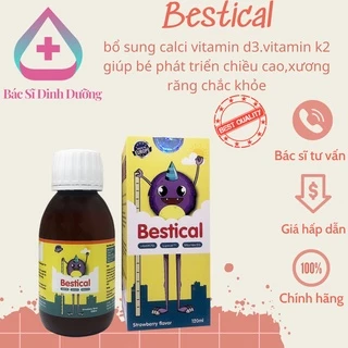 [Chính Hãng]  Bestical bổ sung Canxi vitamin d3 k2 giúp xương răng chắc khỏe