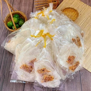 XÂU 10 BỊCH BÁNH TRÁNG VÒ MUỐI HỘT + HÀNH PHI PHƠI SƯƠNG DẺO