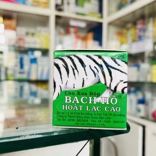 ✅ [Chính Hãng] Bạch Hổ Hoạt Lạc Cao - Cao Xoa Bóp Bạch Hổ (20 g)