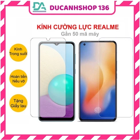 Cường lực Realme GT neo 2 Gt neo 5 Q Q2 Q3 Q3 pro GT Neo Realme 5 5i C11 C12 C15 C17 C20 C1 C2 C3 X2 X2 pro C35 C25