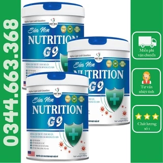 [Combo 3 hộp] Sữa Non ALPHA LIPIT GOLD NUTRITION G9 - Giúp Ăn Ngon, Nâng Cao Sức Đề Kháng, Hỗ Trợ Tăng Cường Tiêu Hóa