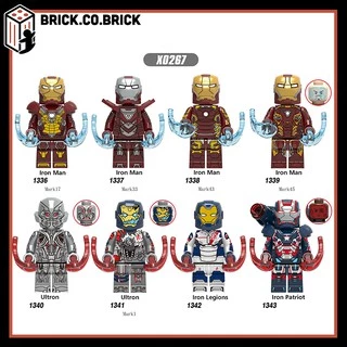 Người Sắt Iron Man Đồ Chơi Lắp Ráp Mô Hình Minifigure Siêu Anh Hùng Marvels DC X0267