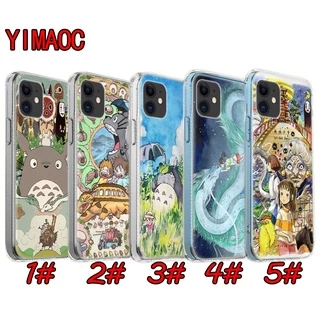 Ốp điện thoại mềm TPU cho iPhone 6 6S 7 8 Plus X XS XR 11 Pro Max 66TP Totoro Spirited Away Ghibli Anime