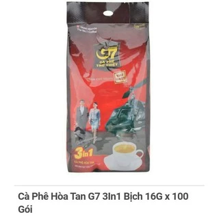 Cà Phê Hòa Tan G7 3in1 Bịch 16G x 100Gói