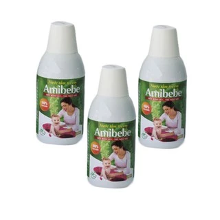 COMBO 3 Chai nước tắm trẻ Em JUSTBEBE / AMIBEBE 250ml (Phân phối bởi Cty Dược Anh Minh) (Hàng Việt Nam Chất Lượng Cao)