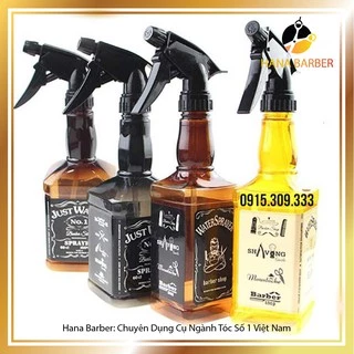 Bình xịt cắt tóc barber BXT558