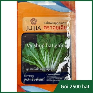 Hạt giống cải bẹ trắng lá to Thái Lan nguyên gói 2500 hạt