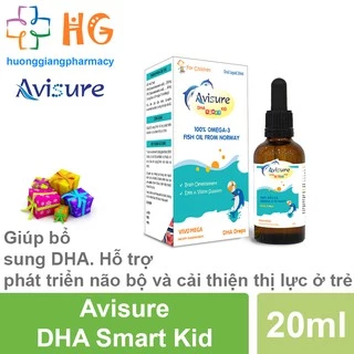 Avisure DHA Smart Kid - Giúp bổ sung DHA. Hỗ trợ phát triển não bộ và cải thiện thị lực ở trẻ