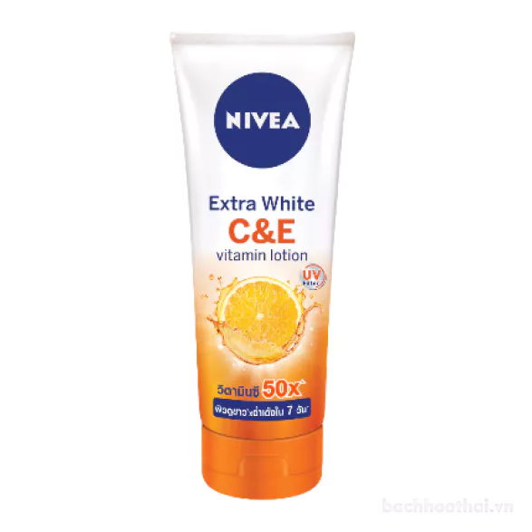 Nivea Extra White C&E vıtamın Lotion sữa dưỡng thể ƙích trắŉg da Thái Lan