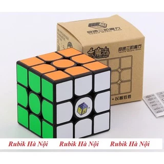 Rubik 3x3. Yuxin Little Magic Đen/Trắng/Stickerless/Có Nam Châm