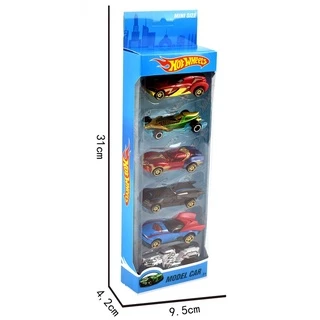 HOT WHEELS Xe Hơi Đồ Chơi Avengers 6 Trong 1 LS51 6 Trong 1