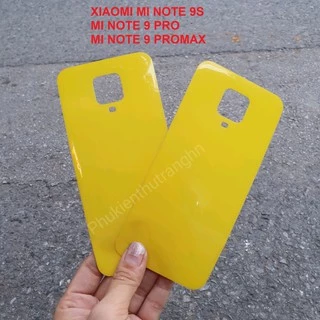 Dán PPF mặt sau trong suốt siêu dính cho Xiaomi Mi Note 9S/ Mi Note 9 Pro/ Mi Note 9 Promax  - tự phục hồi vết xước