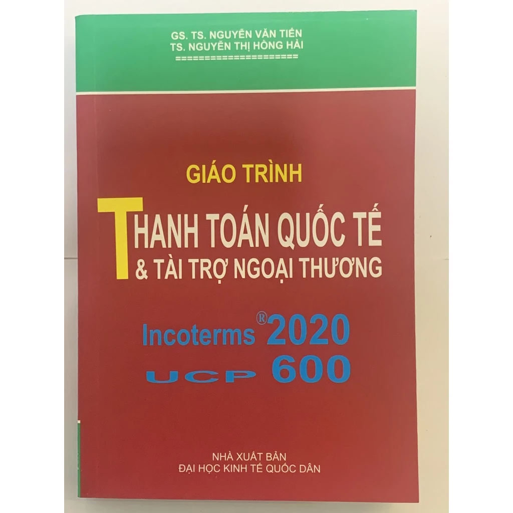 Sách - Thanh Toán Quốc Tế ( Giáo Trình Thanh Toán Quốc Tế Và Tài Trợ Ngoại Thương Incoterms 2020