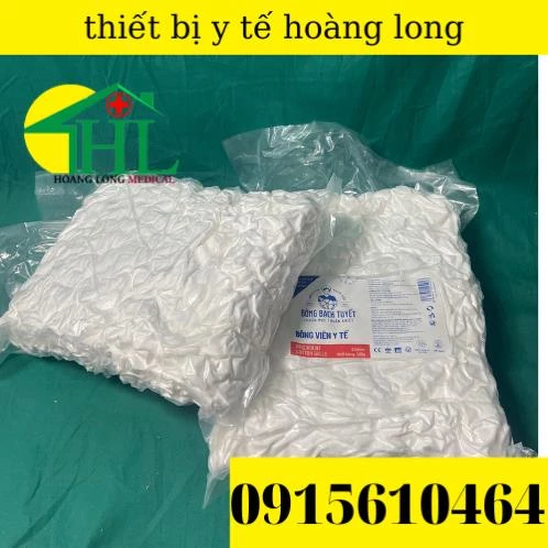 BÔNG VIÊN Y TẾ GÓI 500g