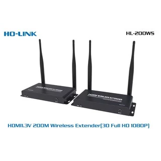 Bộ thu phát HDMI không dây 200M Ho-link HL-WS200 ( không vật cản ) - Hàng nhập khẩu