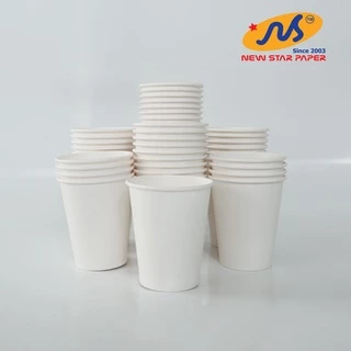 Ly giấy 12oz~354ml - Lốc 50 ly giấy trơn