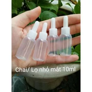 Chai/ Lọ Nhỏ Mắt ( Nhỏ Giọt ) 10ml Chiết Hương Liệu