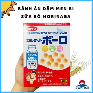 Bánh ăn dặm cho bé 6 tháng bi men sữa Calket Boro Nhật Bản 80g, Date T10/2024