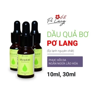 Dầu Quả Bơ Ép Lạnh Pơ Lang Nguyên Chất 100% Tự Nhiên Kháng Khuẩn Giảm Mụn Dưỡng Ẩm Cho Da