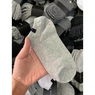 Tất nam cổ ngắn chất cotton thấm hút