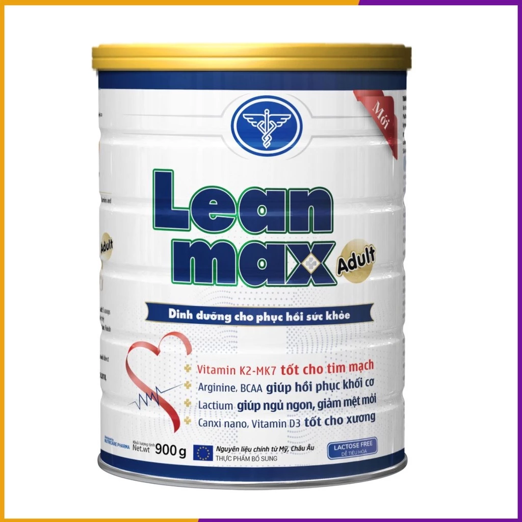 SỮA LEAN MAX Adult 900gr ( Dinh Dưỡng Cho Người Bệnh)