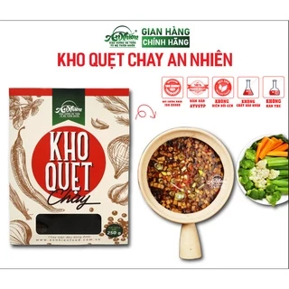 DINH DƯỠNG AN TOÀN, Kho Quẹt Chay An Nhiên 250g