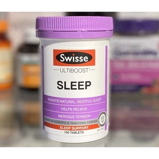 Viên uống hỗ trợ ngủ ngon Swisse Sleep 100 viên Úc