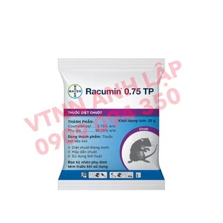 Thuốc diệt chuột thông minh Racumin 0.75TP 20gr - Bayer - Lộc Trời