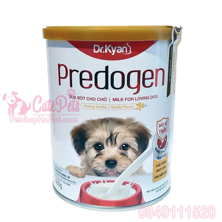 Sữa bột cho chó Dr.Kyan Predogen Lon 400g - Cutepets