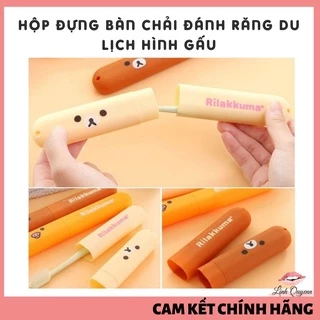 Hộp đựng bàn chải đánh răng du lịch hình Gấu