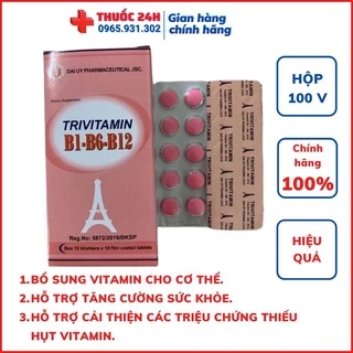 ✅ Bổ sung vitamin B cho người mệt mỏi, chán ăn , người mói ốm dậy