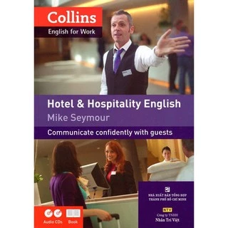 Sách - Collins English For Work - Hotel & Hospitality English (Kèm 2 CD)