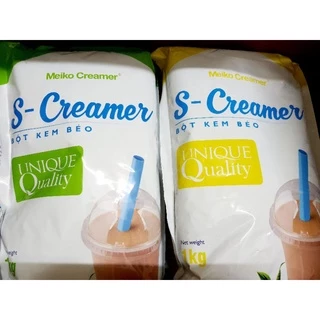 Bột kem béo pha trà sữa Đài Loan S- Creamer 1kg- nguyen lieu tra sua