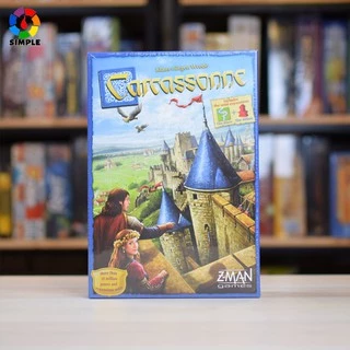 Carcassonne Board Game Bộ Thẻ Bài Trò Chơi Phiêu Lưu Thú Vị Cho 2-5 Người Vui Nhộn