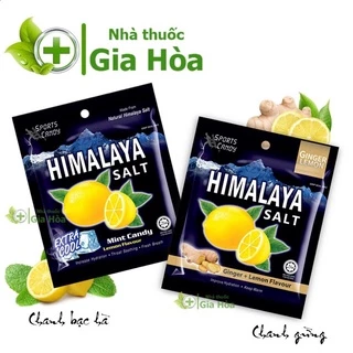 Kẹo ngậm vị bạc hà / vị gừng chanh muối Himalaya Salt Mint / Ginger Candy Lemon Flavour (Gói 15g) thơm miệng, mát họng